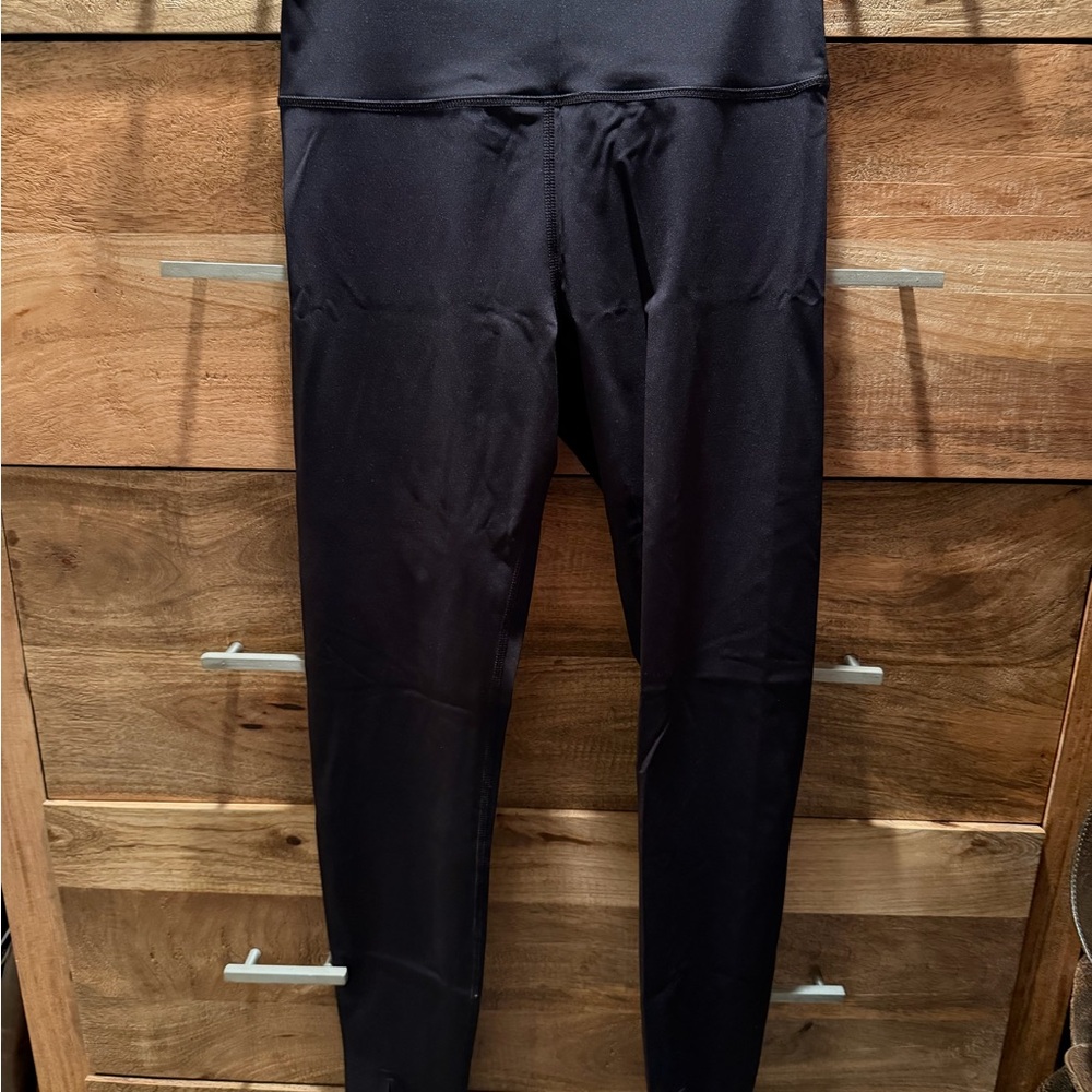 Epoque Evolution Sleek Black Leggings with front slit